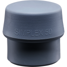SIMPLEX-EINSATZ 50 MM
TPE-mid, grau