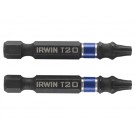 IRWIN Impact Power Schraubendreher Bit T20 50MM 2 Stk.