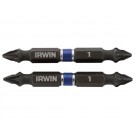 IRWIN Impact Doppelend-Power Bit PZ2 60mm 2 Stk.