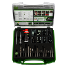 KUKKO Gewindereparatur-Satz - Thread Repair System (M5x7,6, M5x10, M6x9,4, M6x12, M8x11,7, M8x16,2, M10x14, M10x20)