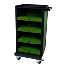 KUKKO Werkstattwagen Baureihe K-CubeBoxx - frei kombinierbar mit Schubfächern für das bewährte KUKKO L-BOXX-System
