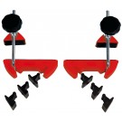 BESSEY GehrungsSpannsystem MCX 
Spannweite 100 mm/Winkel 22,5°/30°/45°/60°