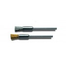 LESSMANN Miniatur-Pinselbürsten Schaft 3,0 mm Drm 5 Stahldraht STH gew. 0,10 mm

