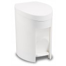 RUBBERMAID Toiletten-Tretteimer, 6 l