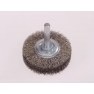 LESSMANN Rundbürsten mit 6 mm Schaft Drm 70x13 mm Stahldraht STA gew. 0,30 mm / RPM 15.000
