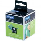 DYMO LW-Etiketten für Hängeablage, 1 Rolle à 220 Etiketten, 12 x 50, weiß permanent