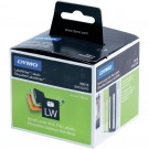 DYMO LW-Ordner-Etiketten schmal, 1 Rolle à 110 Etiketten, 38 x 190, weiß permanent