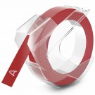 DYMO 3D-Prägeband, 9mm x 3m, glänzend rot