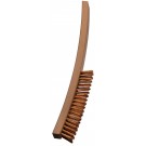 LESSMANN Handbürste Exportmodell mit Holzkörper 4x19-Reihig BRO Bronzedraht glatt 0,30
Länge 350 mm/Breite 30 mm/Besatz 150 mm/Höhe 30 mm