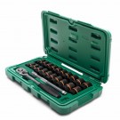 SATA 23-tlg. Schraubenausdreher-Set BoltBiter 1/4  + 3/8-Zoll