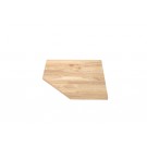 Semloc WorkSpace Arbeitsplatte für Ecke Holz, Abmessung 860x860x38