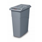 RUBBERMAID Slim Jim® Confidential Combo, Farbe Grau
