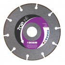 DIAM DIAMANTTRENNSCHEIBE Ø125/22.23 STAHL - EDELSTAHL Gusseisen, Schienen und Stützen aus Metall Trockens