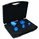 DIAM KOFFER : 5x BOHRKRONEN, ANSCHLUSS M14  Ø 20, 35,45, 55, 68 mm 1x Adapter EMB48 (M14 - Sechskant)
