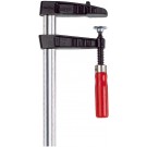 BESSEY Temperguss-Schraubknecht TGK40 mit Holzgriff
Spannweite 400 mm/Ausladung 120 mm/Schiene 35x11