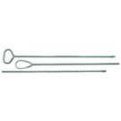 LESSMANN Drahtstiele mit Grifföse 55x100 mm GL 1000 mm Gew. M6 innen Drehdraht verzinkt 2.5 mm
