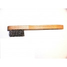 LESSMANN Zündkerzenbürsten mit Holzkörper 3x5/6-Reihig STA Stahldraht gewellt 0,15
Länge 150 mm/Breite 15 mm/Besatz 40 mm/ Höhe 15 mm